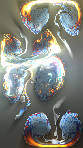 Fluid Simulation - Trippy Stress Reliever screenshot 1
