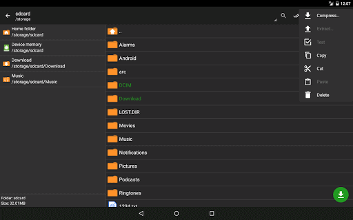ZArchiver screenshot 7
