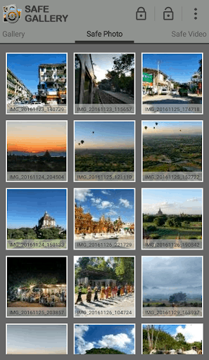 Safe Gallery (Media Lock, 媒体锁) screenshot 1