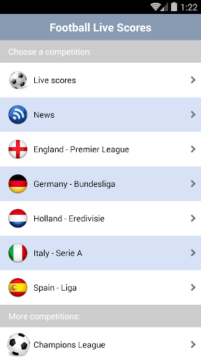 足球比分 screenshot 1