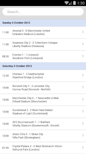 足球比分 screenshot 2