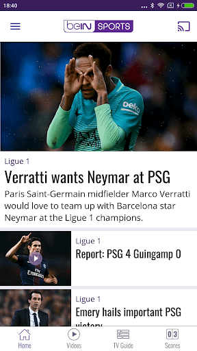 beIN SPORTS screenshot 1