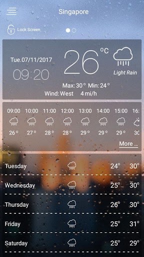 天氣預報 screenshot 1