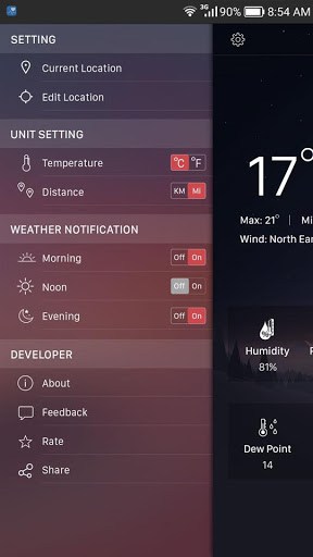 天氣預報 screenshot 2