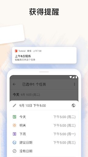 Todoist: 工作和日常任务管理的待办清单 screenshot 3